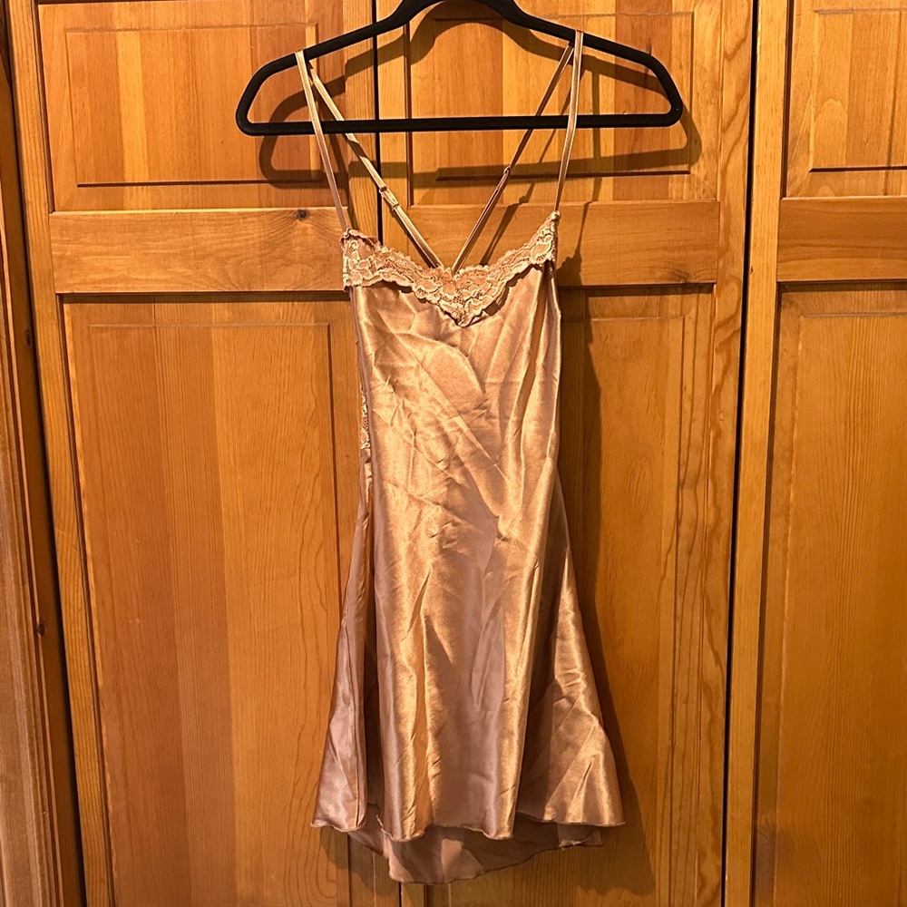 12th Tribe NWT Wynona Copper Mini Dress - Picture 3 of 7